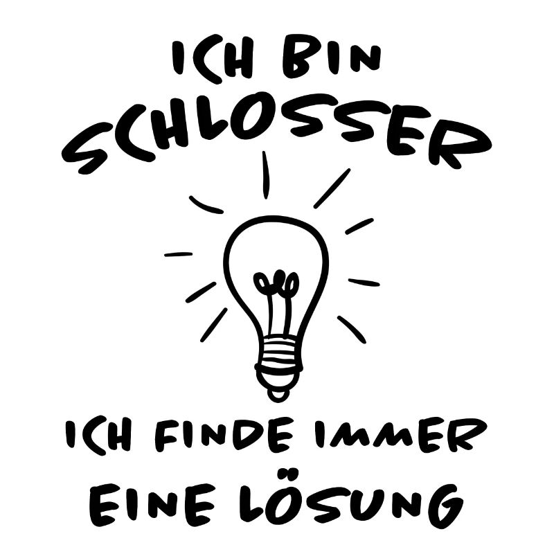 Schlosser Beruf Lustiger Spruch Schloss Geschenk