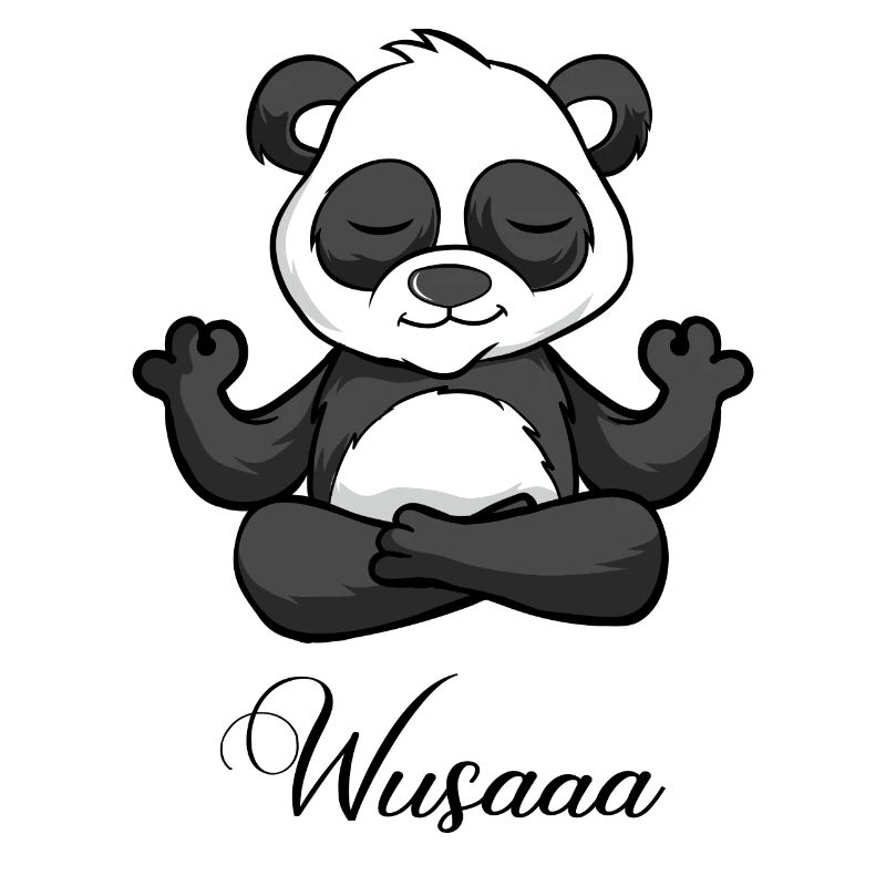 Auszeit Durchatmen Wusaaa Panda