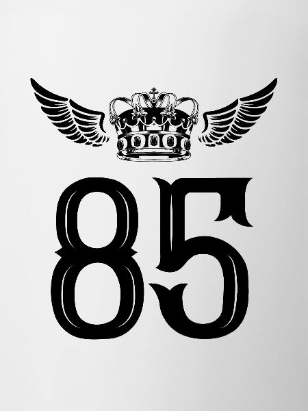85 Number crown
