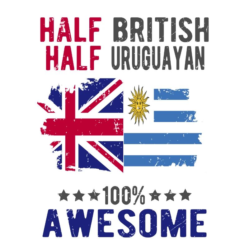 Moitié britannique moitié uruguayen