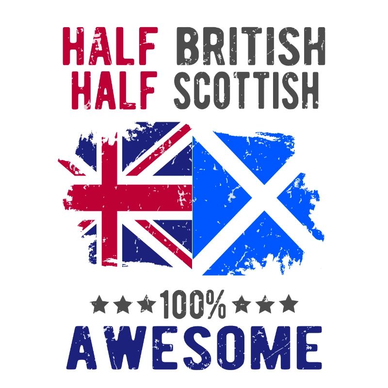 Moitié britannique moitié écossais