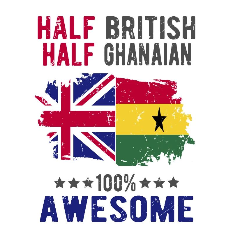 Moitié britannique moitié ghanese