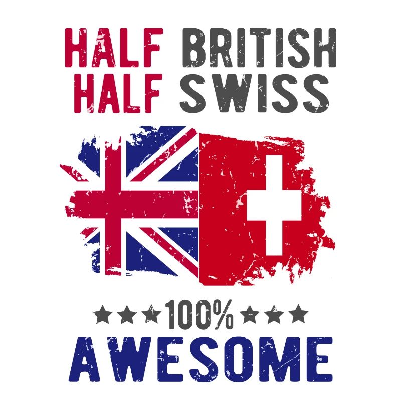 Moitié britannique moitié suisse
