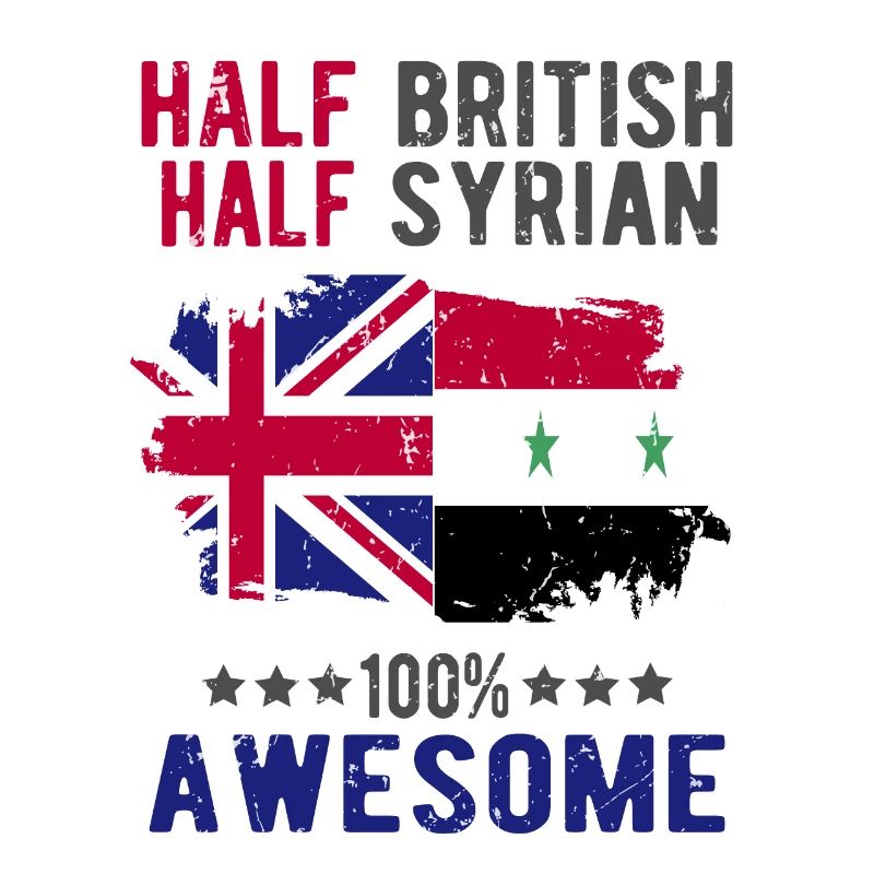 Half British Half Syrian