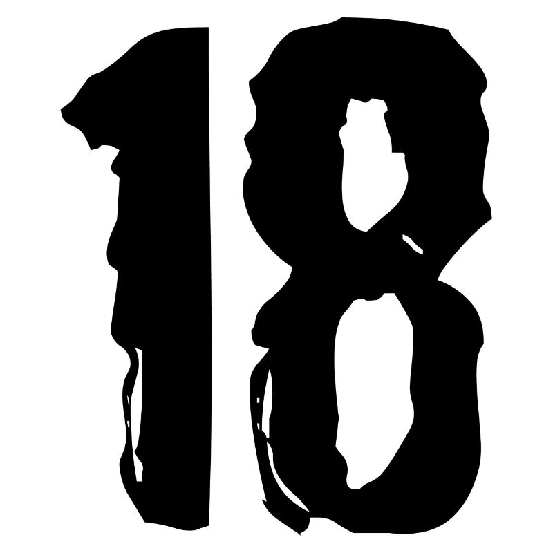Maillot à 18 chiffres