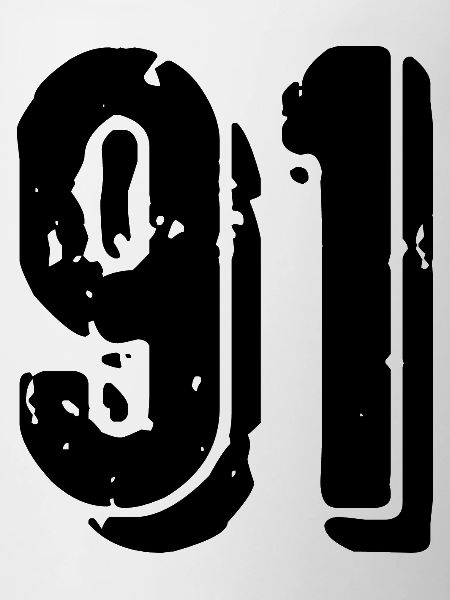 91 number jersey