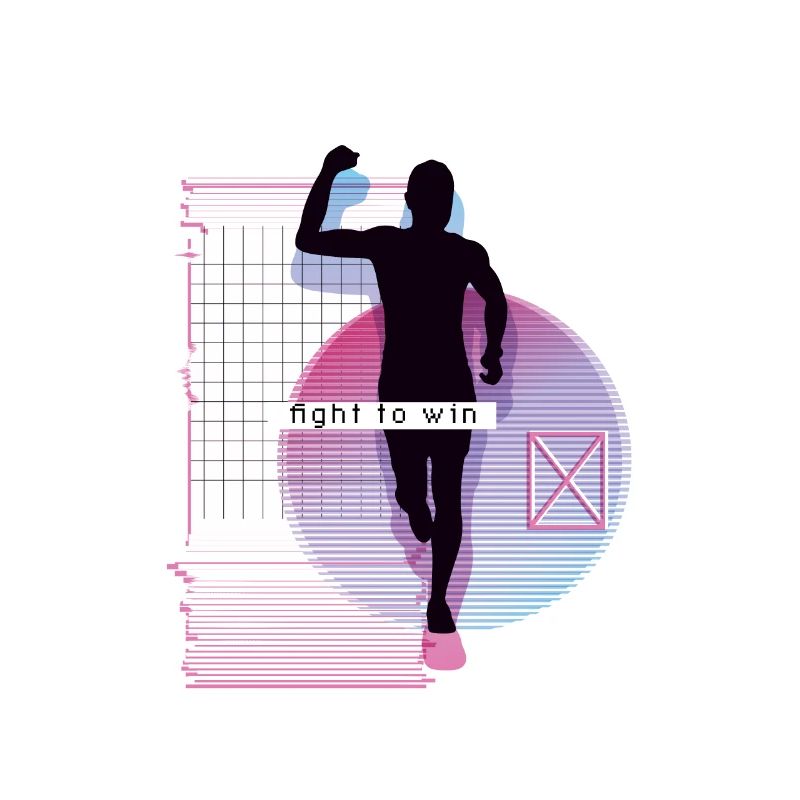 Vaporwave Metaverse Marathon, Trailrunning