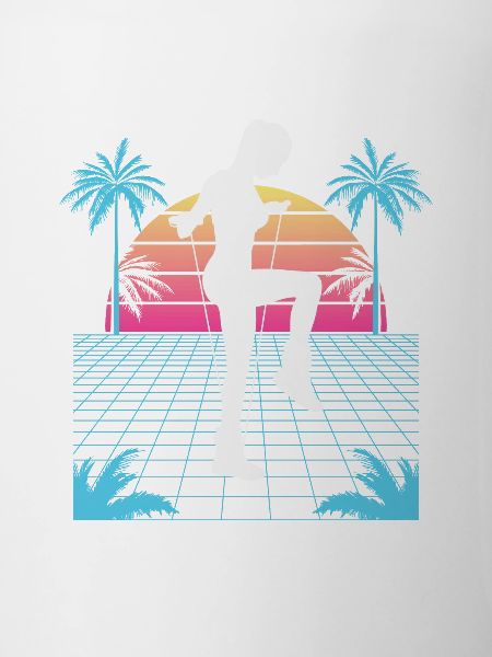 Vaporwave Rope Jumping