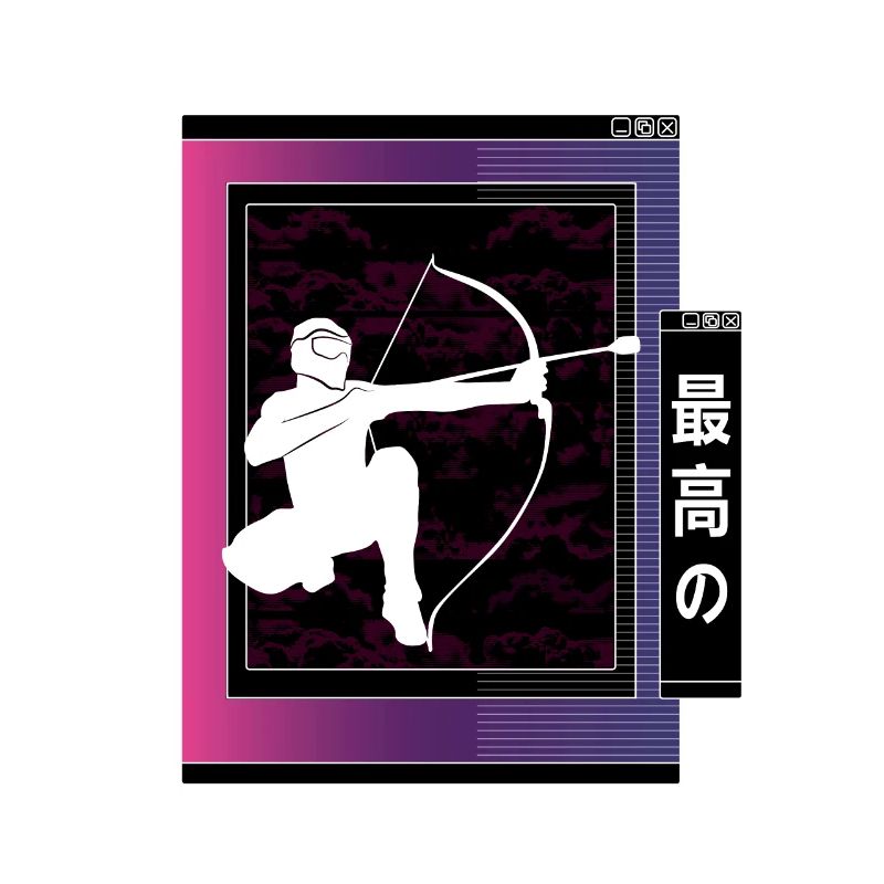 Vaporwave Metaverse Arrowtag