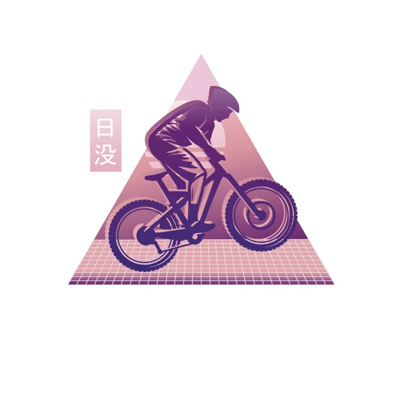 Vaporwave Downhill