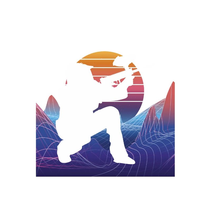 Vaporwave Paintball