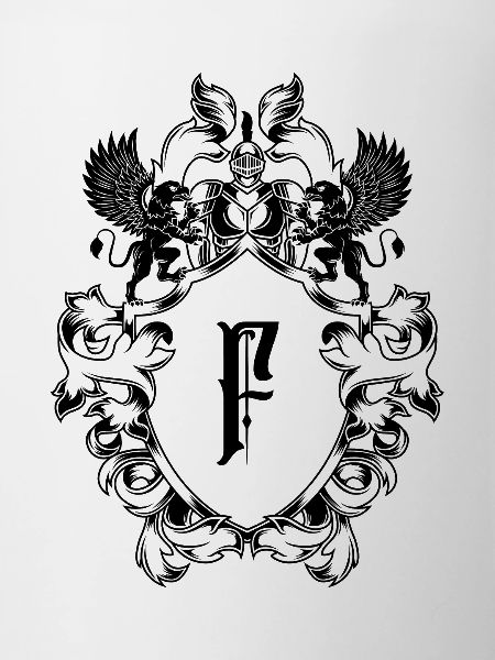 F letter coat of arms