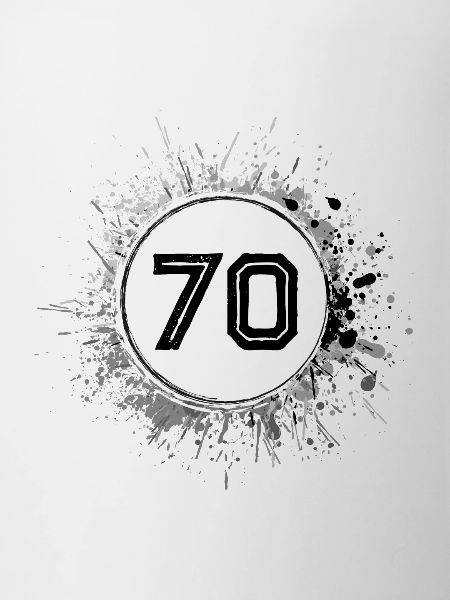70 Number of blobs