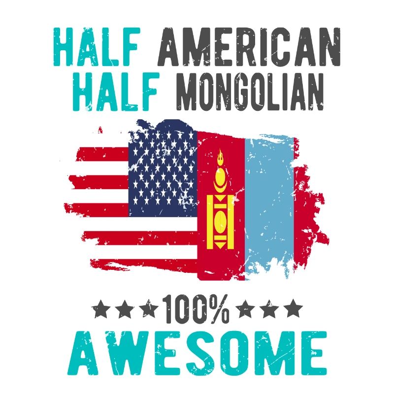 Moitié américain moitié mongol