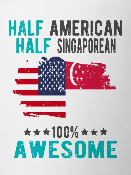 Half American Half Singaporean
