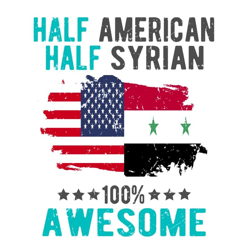 Moitié américain moitié syrien