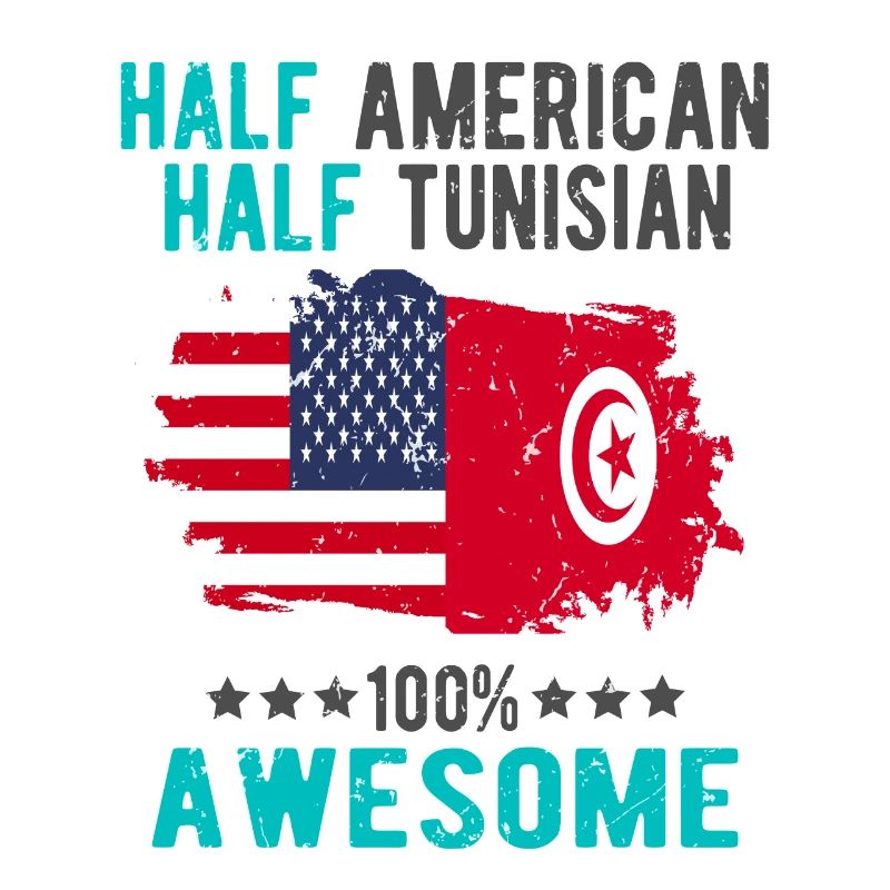Half American Half Tunisian