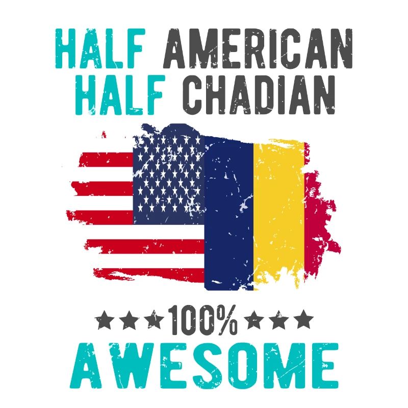 Half American, half Chader