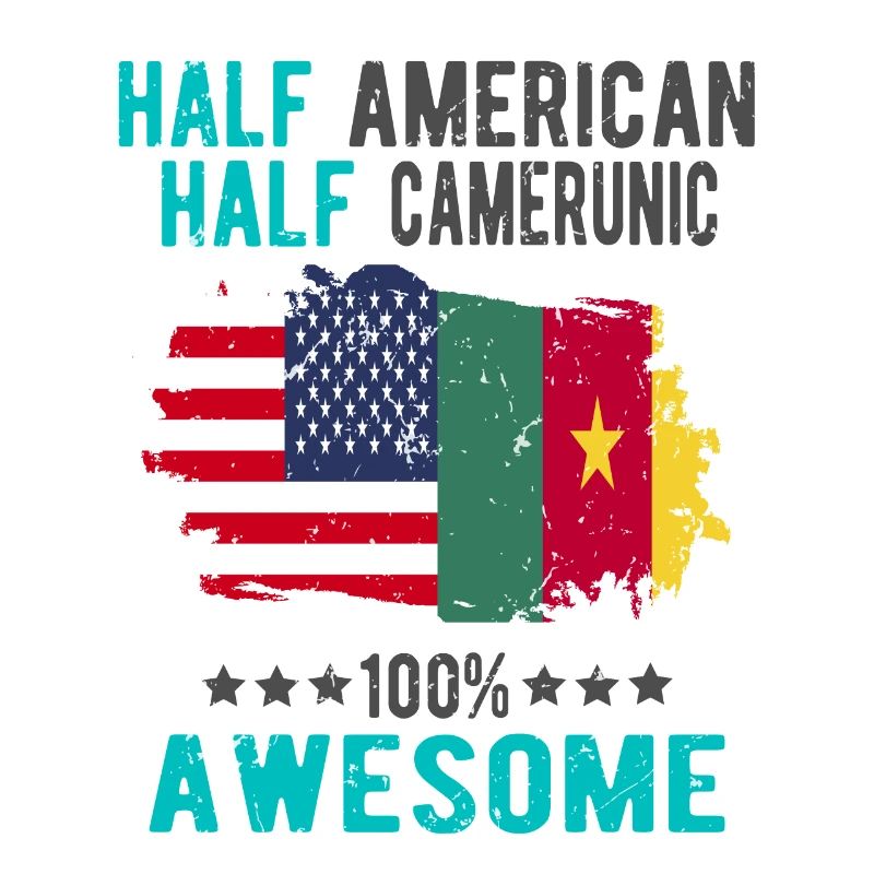 Half American Half Cameroonian