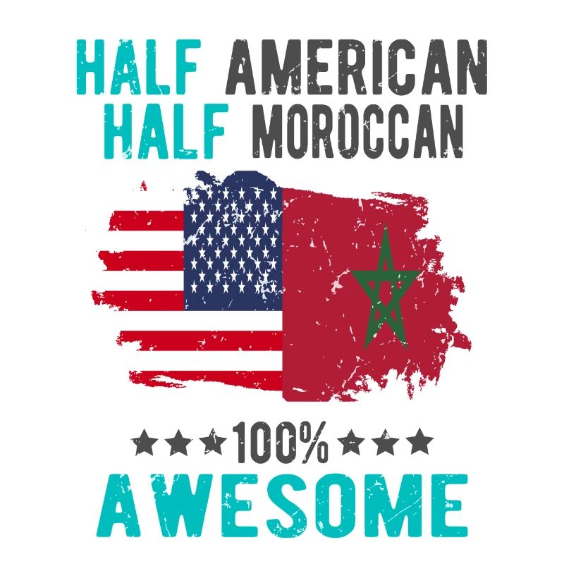 Moitié américain moitié marocain