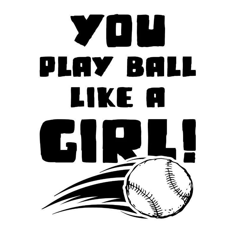 Fille de baseball