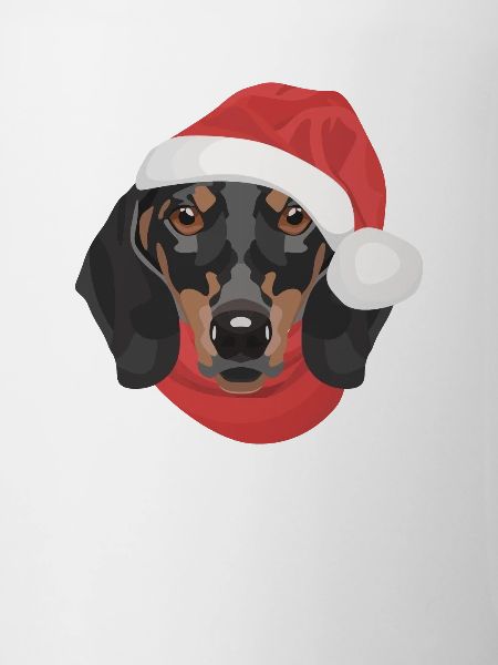 Teckel Joyeux Noël