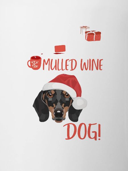 Teckel Vin chaud Noël