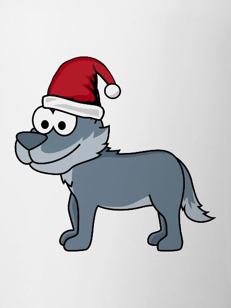 Wolf Comic Christmas