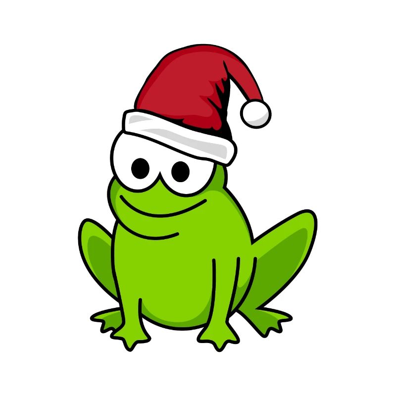 Frog Comic Christmas