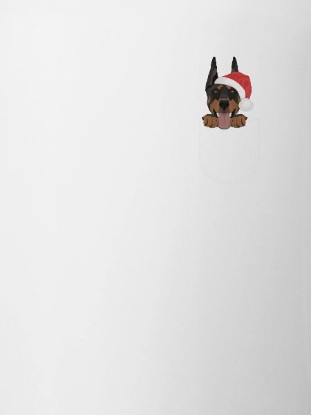 Doberman Merry Christmas