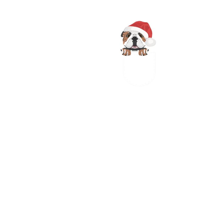 Bouledogue anglais Joyeux Noël