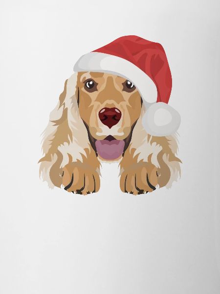 Deutsch Cocker Spaniel Merry Christmas