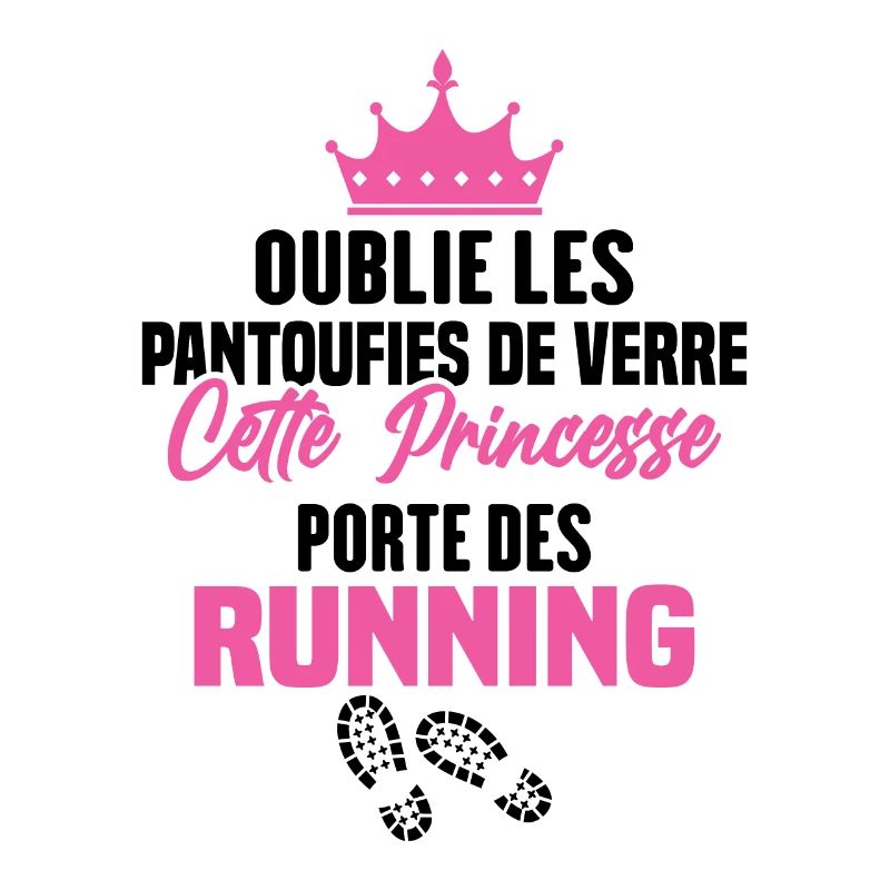 Cette princesse porte des running