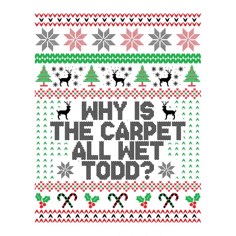 Perché il tappeto è tutto bagnato Todd?