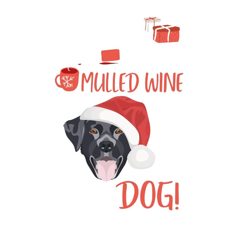 Labrador vin chaud Noël