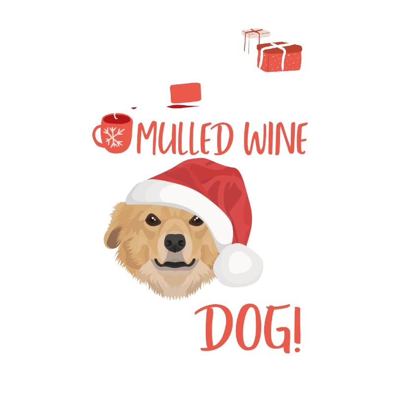 Nova Scotia Retriever Vin chaud Noël
