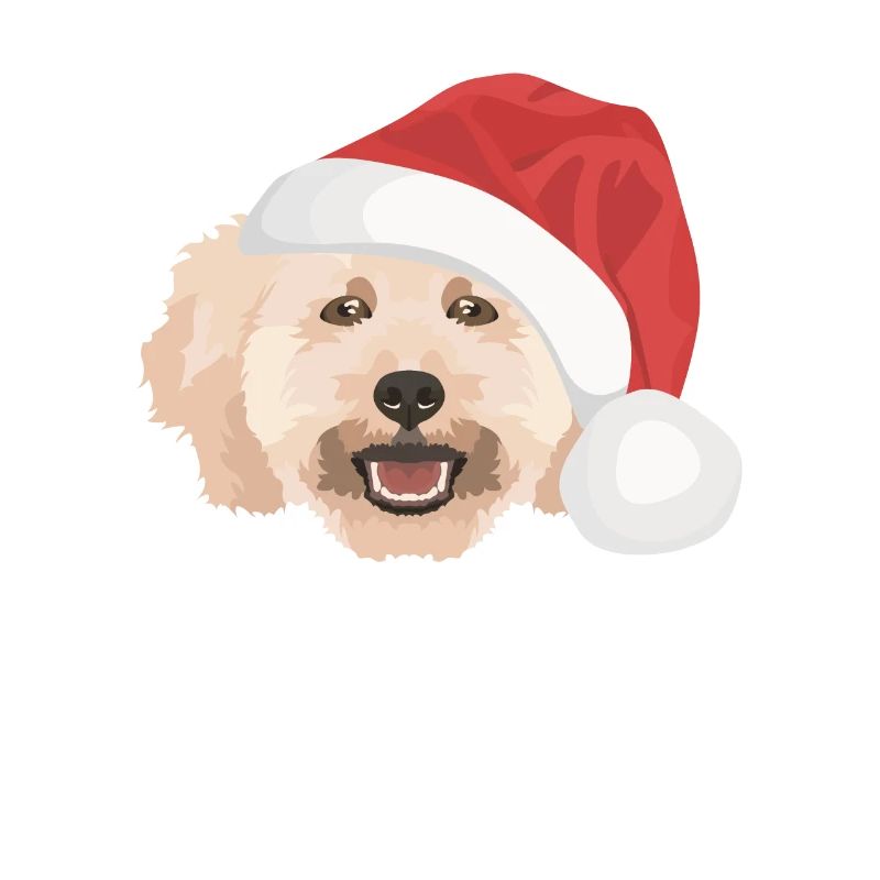 Poodle Merry Christmas