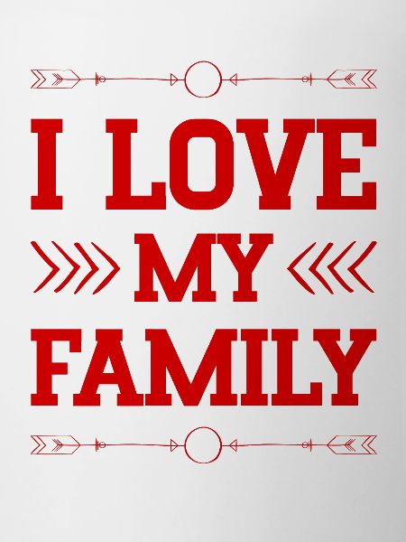 J’aime ma famille