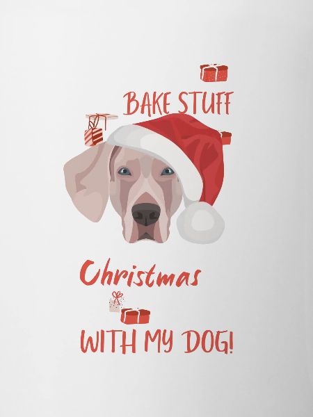 Merry Christmas Weimaraner
