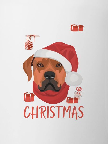 Rhodesian Ridgeback Joyeux Noël