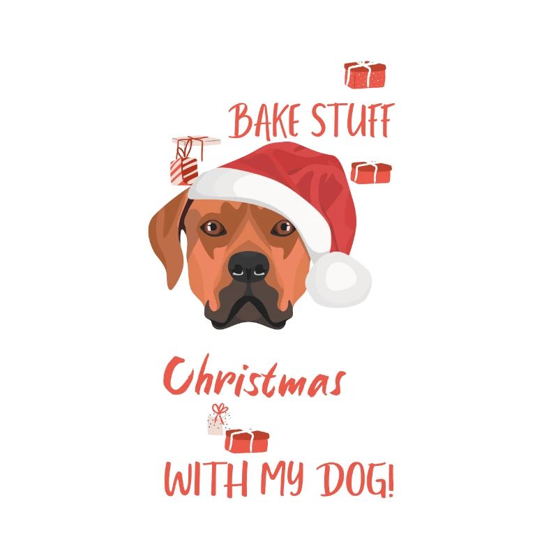 Rhodesian Ridgeback Joyeux Noël