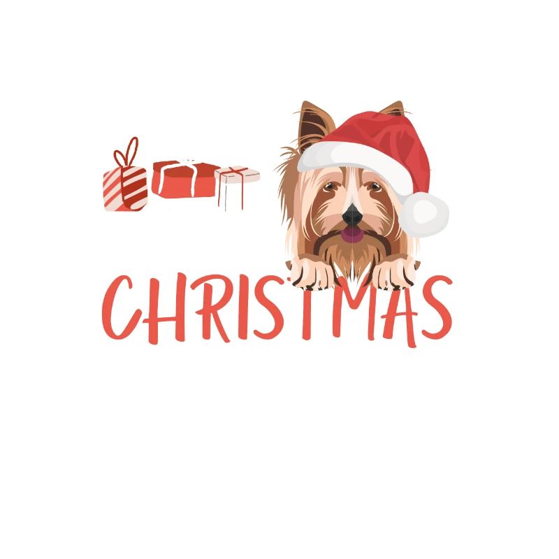 Yorkshire Terrier Joyeux Noël