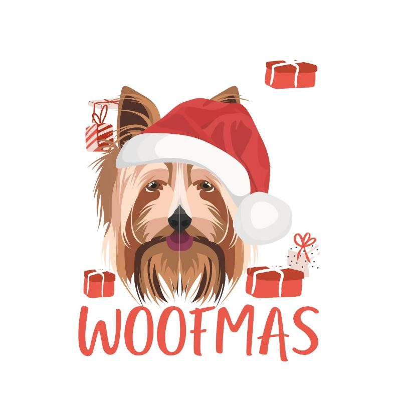 Yorkshire Terrier Joyeux Noël