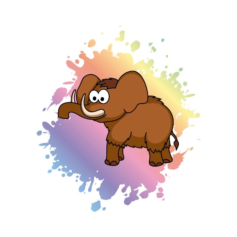 Mammut Comic Tier