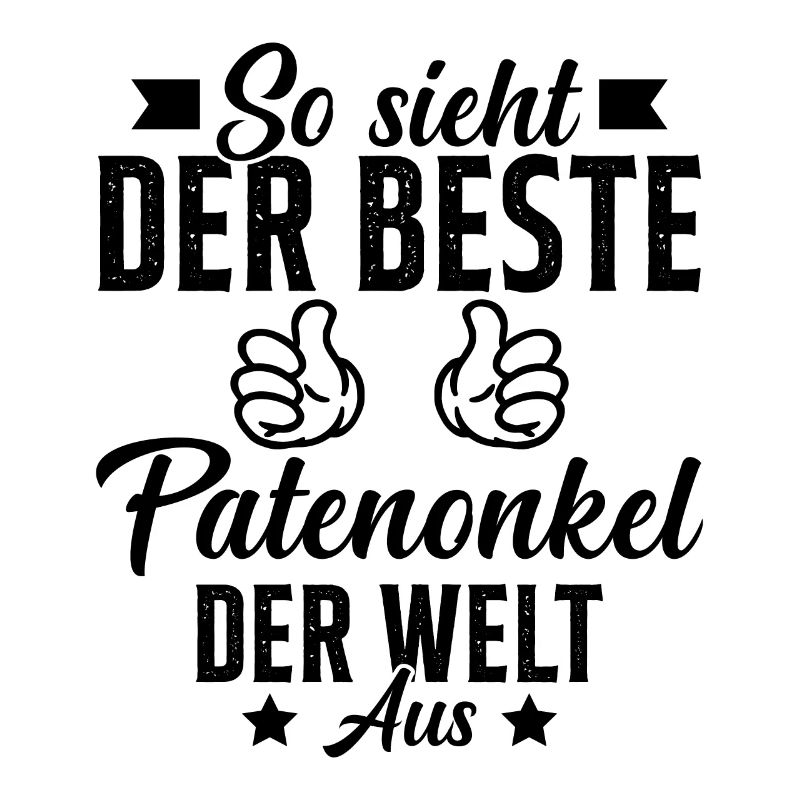 so sieht der beste patenonkel der welt aus