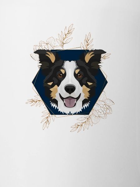 Golden Dog Border Collie