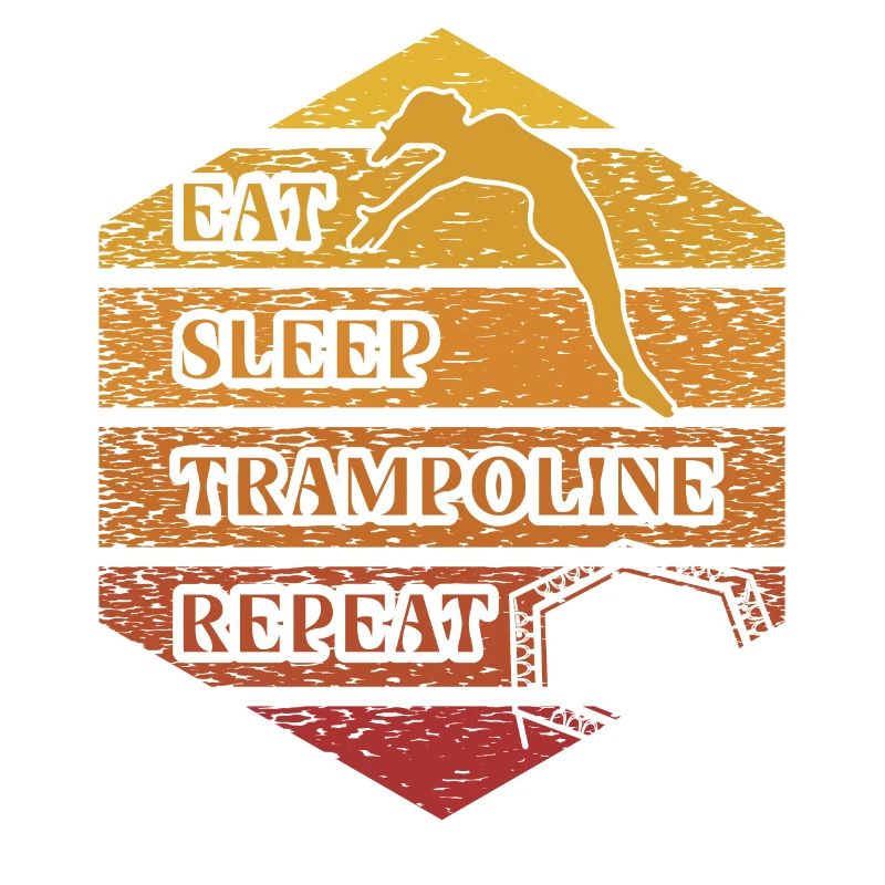 Eat Sleep Trampoline Repeat