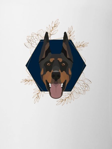 Golden Dog Doberman