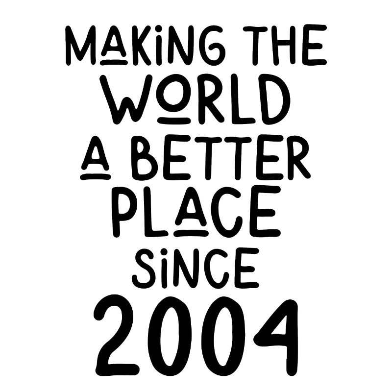 Making the World a better place since 2004