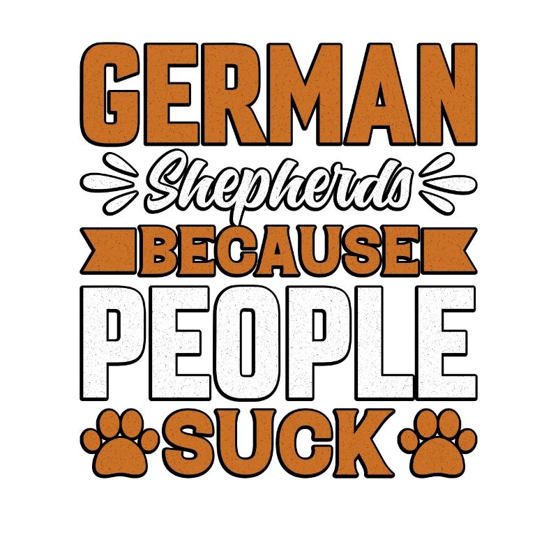 Deutsche Schäferhunde, weil Menschen sind